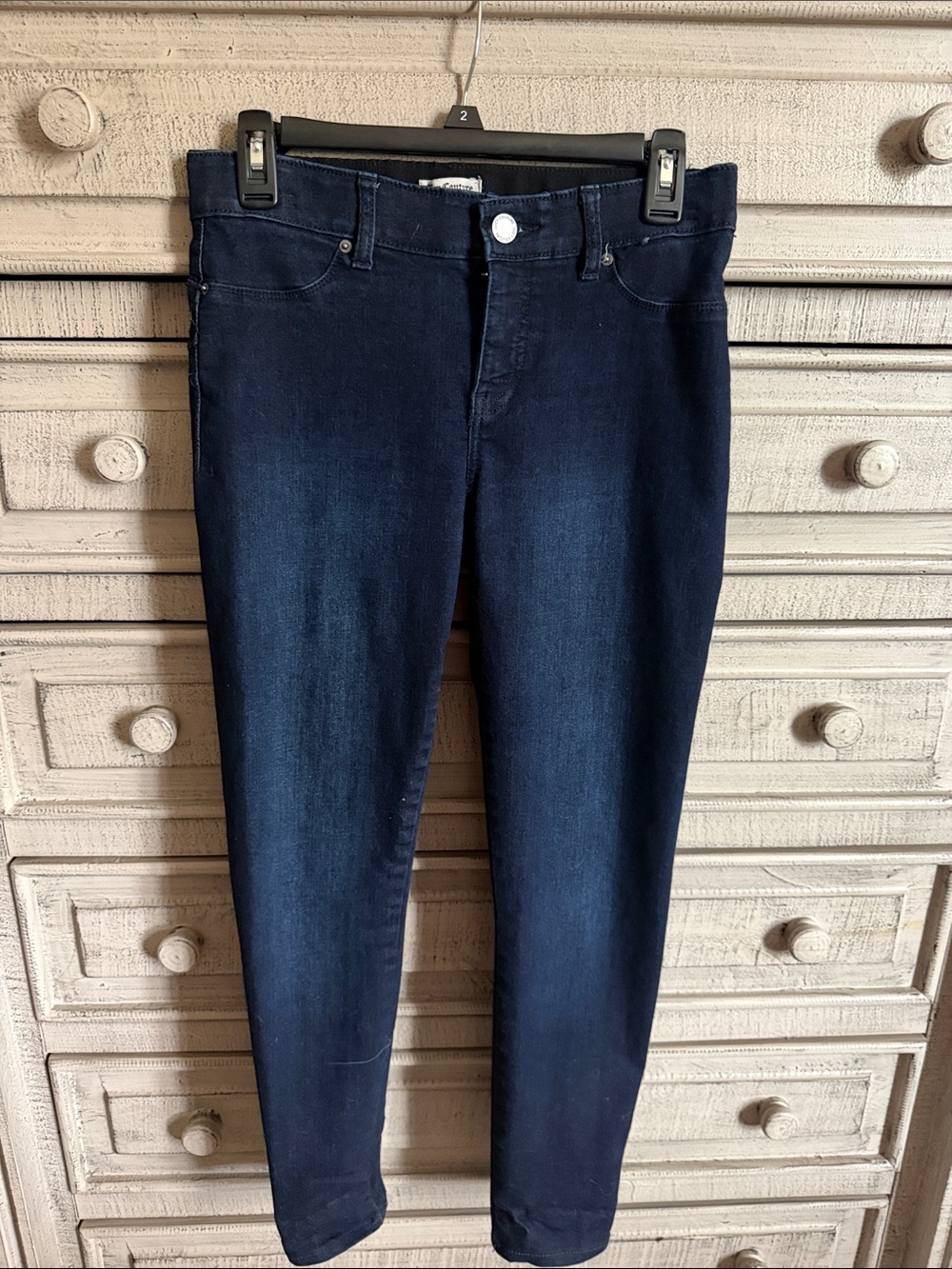 Juicy Couture Navy Skinny Stretch Jeans